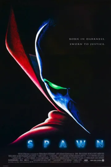 Discover 1997 Spawn Movie Poster, Vertical Premium Matte Print with Michael Jai White, Martin Sheen, John Leguizamo