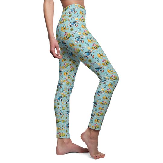 Discover Dopey's Challenge - Women's Full Length Leggings (Made in USA)