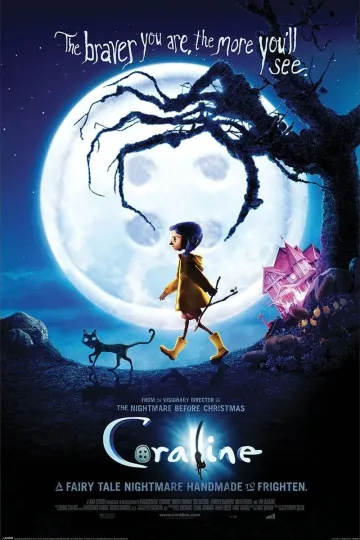 Coraline Original One Sheet Maxi Poster - Premium Matte Vertical Poster