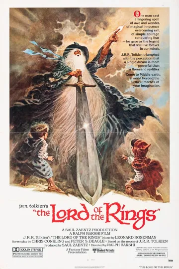 Discover 1978 The Lord Of The Rings Movie Poster Print 11X17 Gandalf Frodo Aragorn Sam 🍿