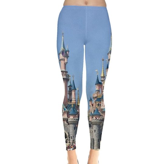 Discover Women's Disneyland Paris Castle Inspired Leggings