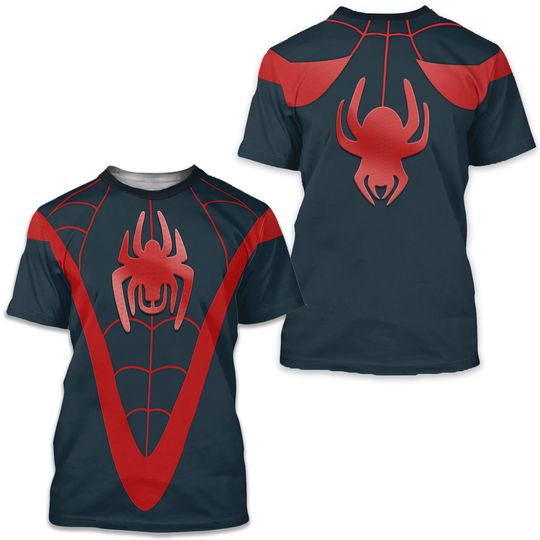 Spin Unisex Shirt, Spidey and His Amazing Friends Costume, Animated Series Outfits, Superhero Cosplay, Marvel Cartoons Character Apparel