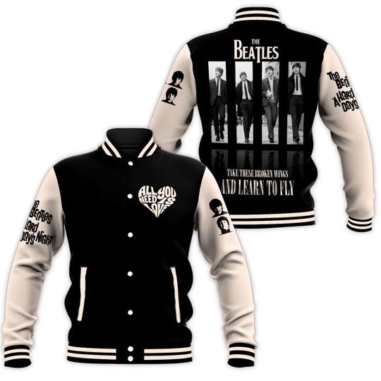 The Beatles All You Need Is Love Varsity Jacket