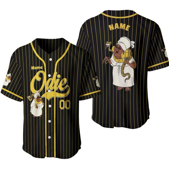 Princess and the Frog Mama Odie Jersey Shirt, Disney Princess and the Frog Baseball Jersey, Mama Odie Cosplay, Disney Family Shirts