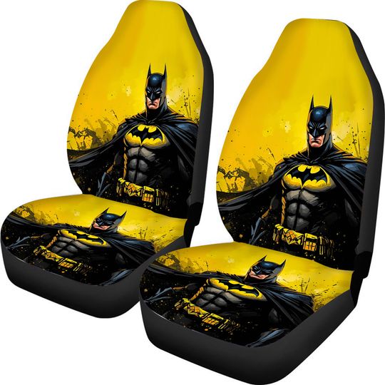 Never Too Old For Batman Superhero Car Seat Covers