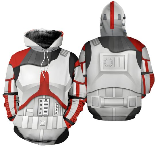 Incinerator Troopers Costume Hoodie Joggers, Star Wars Characters Cosplay Shirt, Disney