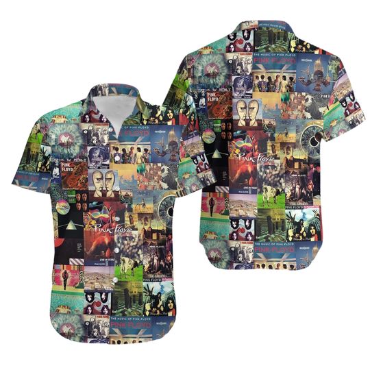Pink Floyd Hawaiian Shirt, Pink Floyd Hawaiian Shirt, Pink Floyd Button Shirt, Shirt For Adult Youth, Gift For Party, Hawaiian Shirt, Disney