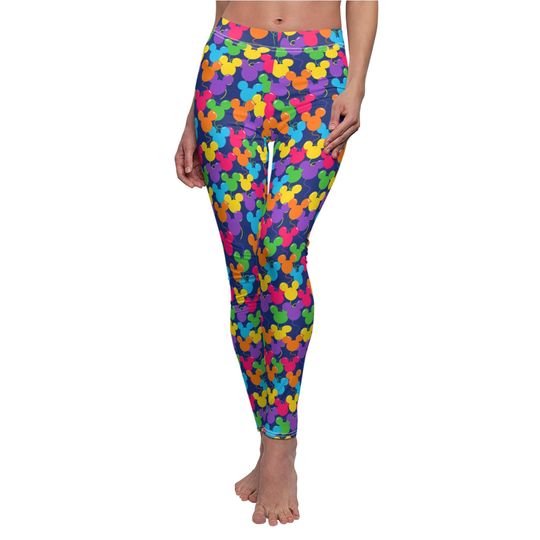 Mickey Ears Balloons Women's Full Length Leggings