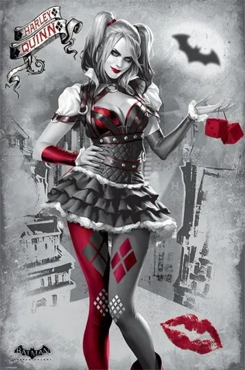 Discover Harley Quinn Vertical Poster, Premium Matte, Home & Living, Posters