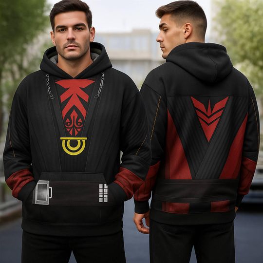 Discover Darth Maul Full Over Print 3D Hoodie, Darth Maul Cosplay Costume Shirt, Starwars Galaxy Edge Sweatshirt Hoodie