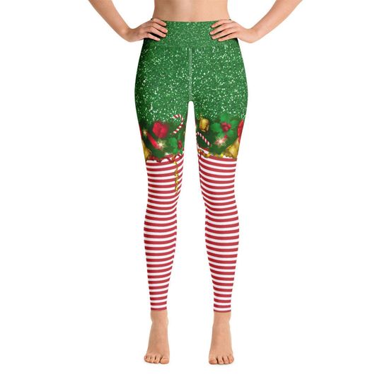 Elfy Christmas Yoga Leggings