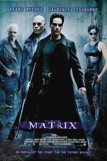 Discover 1999 The Matrix Movie Poster,  Keanu Reeves Neo Morpheus Agent Smith