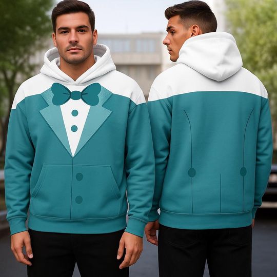 Discover Hitchhiking Ghosts Costume Hoodie, DisneyHalloween Hoodie Sweatshirt, The Haunted Mansion Cosplay Outfit, Halloween Season Cosplay