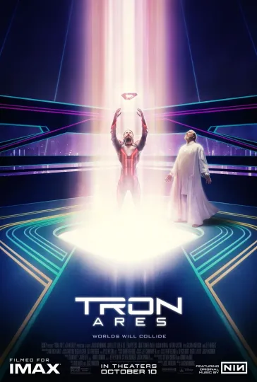 Discover 2025 Tron Ares Movie Poster 11X17 Jared Leto Greta Lee Jeff Bridges 🍿