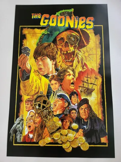 The Goonies Movie Poster – Corey Feldman – Premium Matte Vertical Poster