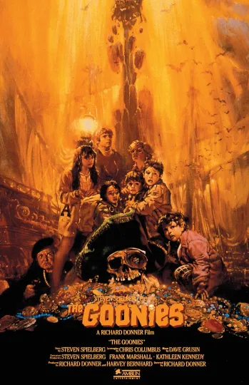 The Goonies Movie Poster - Corey Feldman -  Vertical Poster