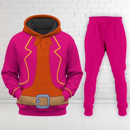 Panchito Pistoles Costume 3D Hoodie Sweatpants, The Three Caballeros Cosplay Shirt