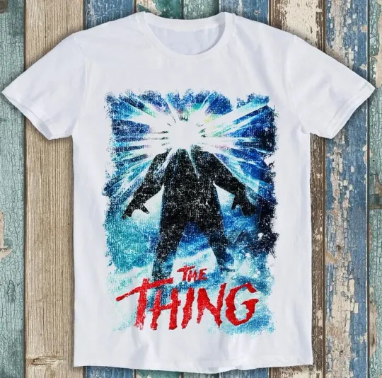 Discover The Thing Horror Movie Film Limited Edition Funny Gift Tee T Shirt M1584