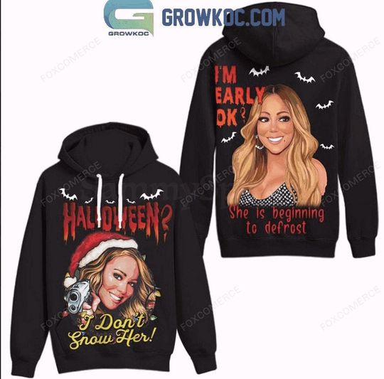Discover Mariah Carey Defrosting Halloween 3D Hoodie Shirt