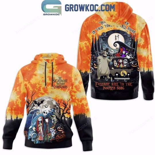 Nightmare Before Christmas Halloween Town 3D Hoodie Shirt