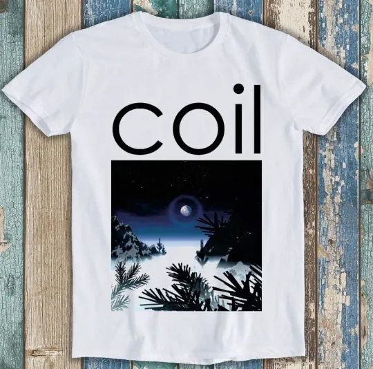 Discover Coil Musick T-Shirt Retro Music Gift Tee