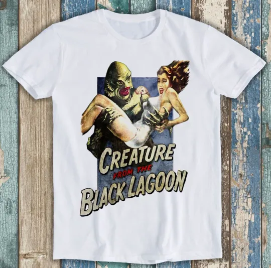 Creature From The Black Lagoon Horror Movie T-Shirt, Funny Gift Tee