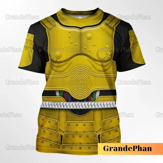 Halloween Star Wars C-3PO 3D Cosplay T-Shirt