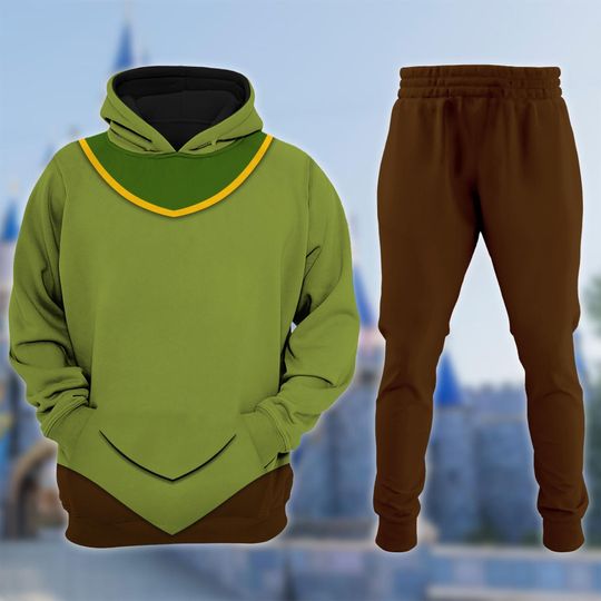 Discover Disney The Emperors New Groove Costume Hoodie, Pacha Cosplay Costume Shirt