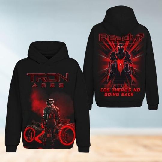 Tron Ares Cosplay Hoodie, Disney Tron Ares Hoodie, Halloween Costume Hoodie, Roller Coaster Hoodie, Disney World, Magic Kingdom
