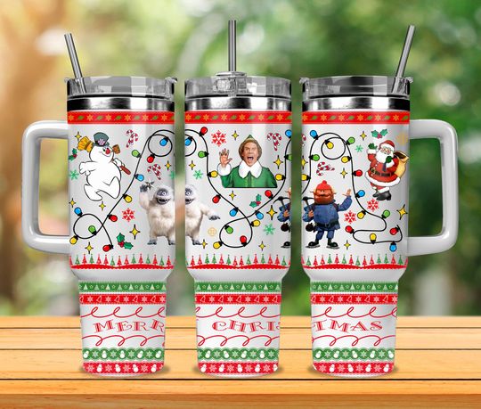 Discover Funny Christmas Characters 40oz Wrap Png, Christmas Friends 40oz Tumbler Wrap Png, Christmas Movies 40oz Tumbler Png, Sublimation Designs