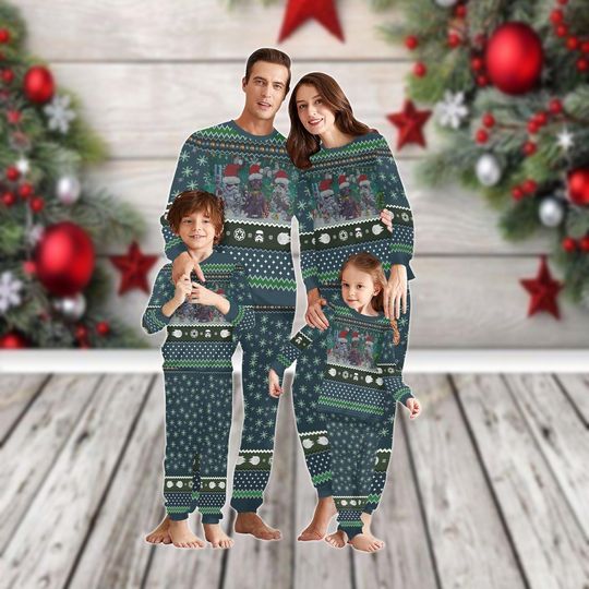 Christmas Star Wars Family Pajamas, Disney Movie Holiday Pajamas, Darth Vader And Stormtrooper Kids Pajamas, Galaxy's Edge Xmas Gifts