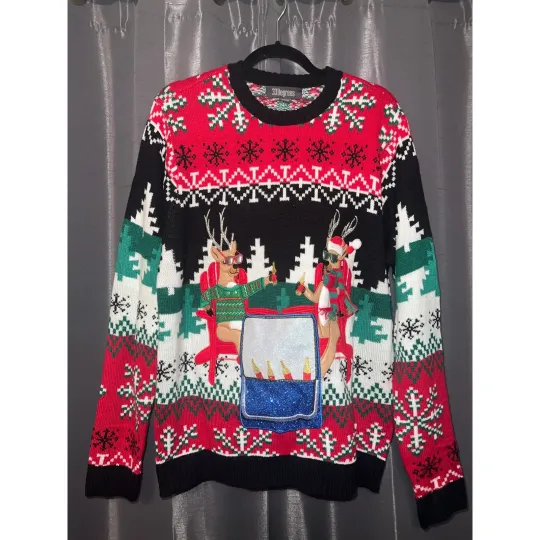 Discover Ugly Christmas Sweater Xmas Size Large