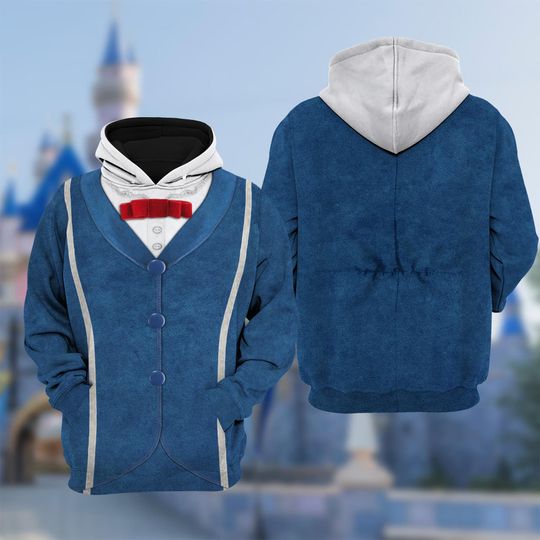 Mary Poppins Returns Costume, Disney Mary Poppins Halloween Costume Hoodie