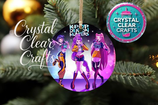 Discover Kpop Demon Hunters Huntrix Ornament