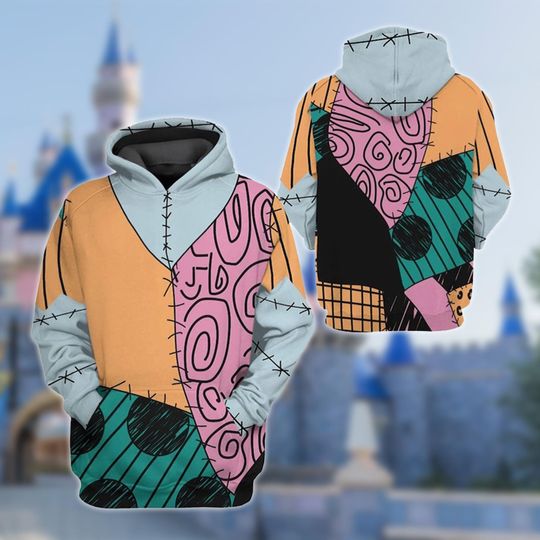 Discover Sally 3D All Over Print Shirt, Halloween Town Doll Sweatshirt, Nightmare Before Christmas Halloween Costume Sweater Outfit
