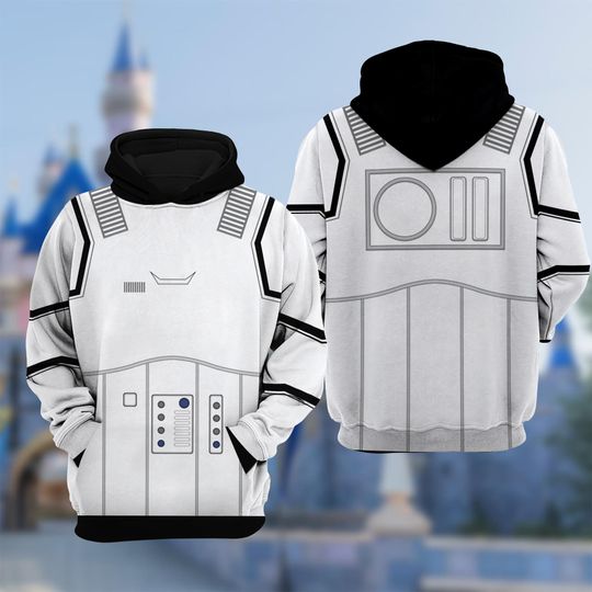 Discover Stormtroopers Costumes 3D T-Shirt, Star Wars Cosplay Halloween Hoodie Tracksuit 3D, Halloween Costume Sweatshirt Outfit