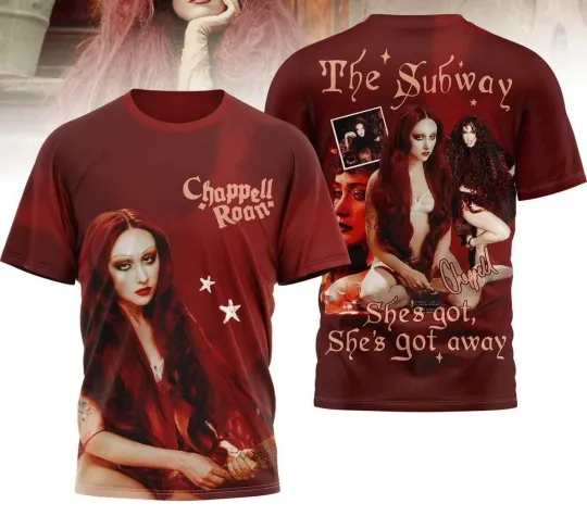 Chappell Roan The Subway She’s Got Away 3D T-Shirt