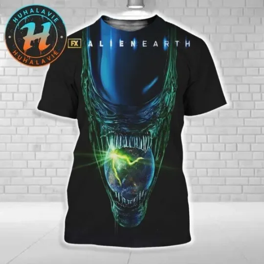 Discover Alien Earth Series Premiering In Hulu Shirt