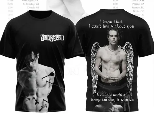 Discover Yungblud I Know That I Cant Live Without You 2025 3D T-Shirt