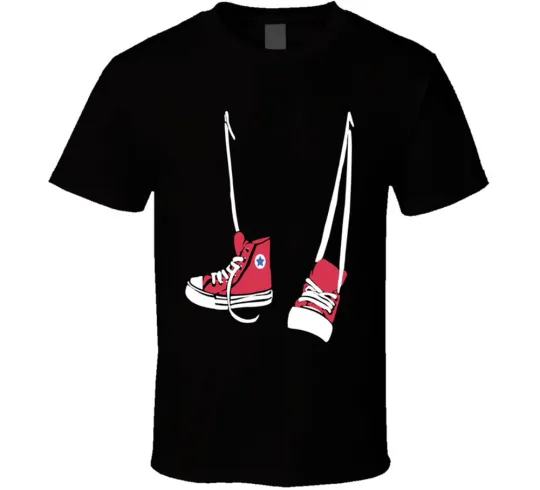 Red Converse Shoes T Shirt