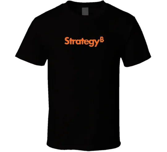Discover Strategy Microstrategy Bitcoin T-Shirt