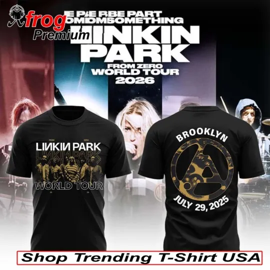 Discover Linkin Park From Zero World Tour x Brooklyn 3d Shirt