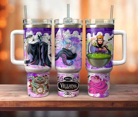 Halloween Villain 40oz Tumbler, Villain Movies 40oz Tumbler, Villain Characters Tumbler, Villains