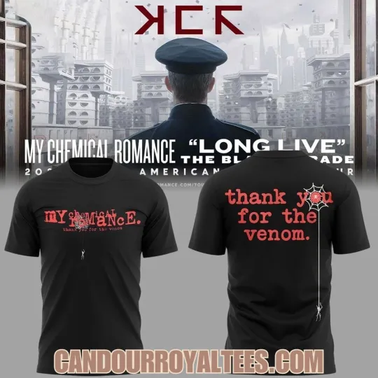My Chemical Romance Thank You For The Venom 3D Shirt
