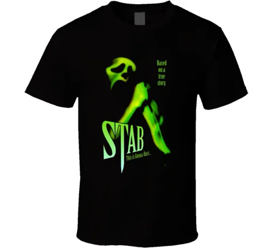 Discover Scream Stab Movie Poster T-Shirt