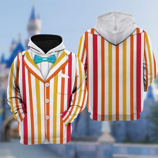 Mary Poppins Bert Jacket Costume, Disney Bert Jacket Hoodie, Mary Poppins Cosplay Costume