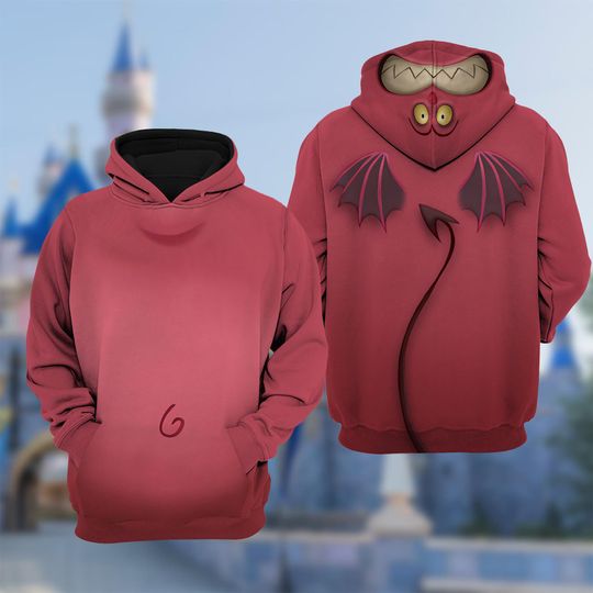 Pain Hercules Cosplay Hoodie Costume, Disney Pain and Panic Costume