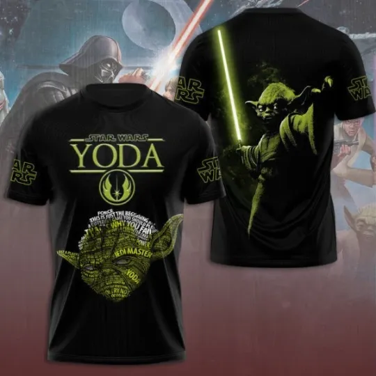 Discover Star Wars Yoda Master 3D Shirt