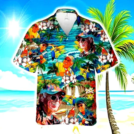 Jimmy Buffett Memorial Hawaiian Shirt for Parrohead Fans