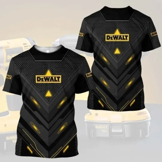 Discover Dewalt Hand Tool Black 3D Shirt